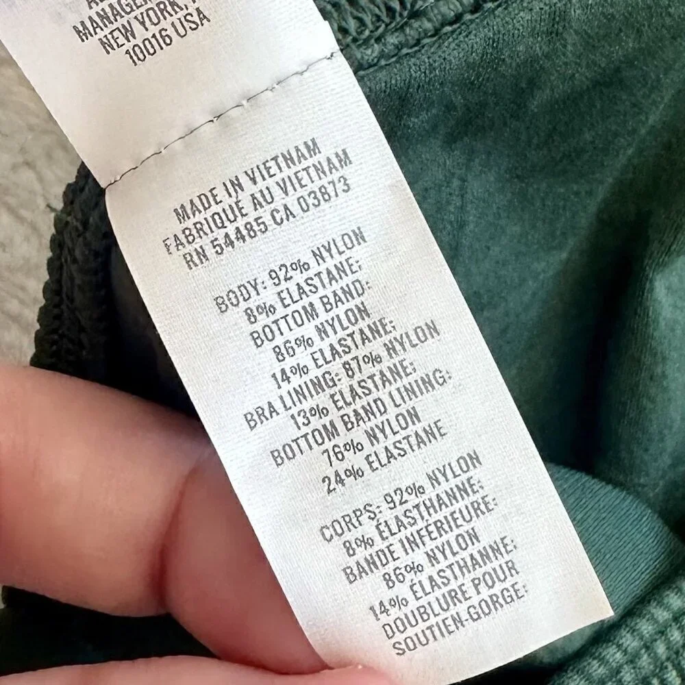 NEW Aerie Green Seamless Ring Longline Bralette - Size: Small - Picture 5 of 7
